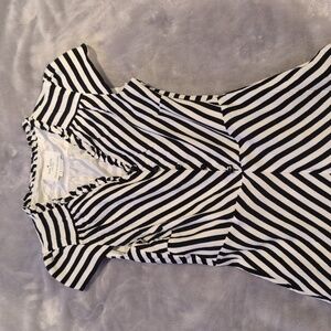 NWOT Kate Spade Black And White Dress